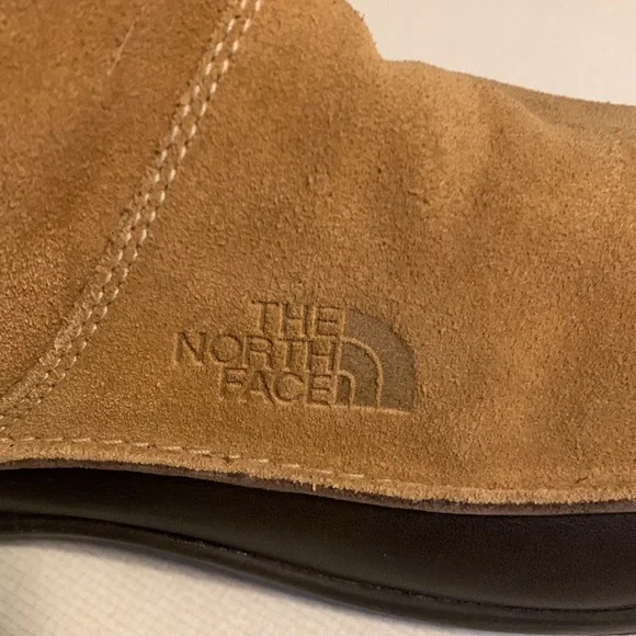 The North Face Women's Tan and Brown Suede Winter Boots NWOT - Picture 6 of 8